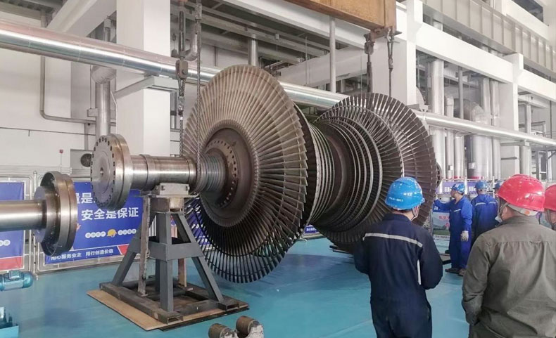 2号汽轮机通流改造项目解体倒运提前完成